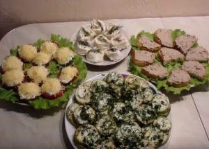 Tasty and time-tested cold snacks: 4 step by step recipes with photos.