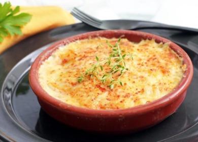 Recipe for Belarusian national  cuisine - grandma with cracklings