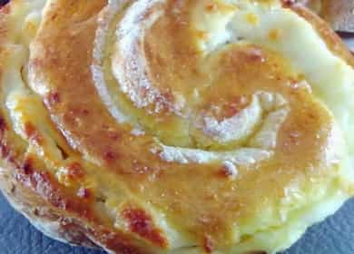 Cottage cheese pastries  - homemade buns