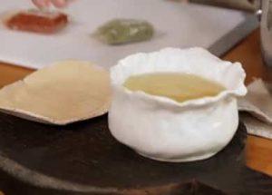 Homemade Chicken Broth and Chicken Cutting