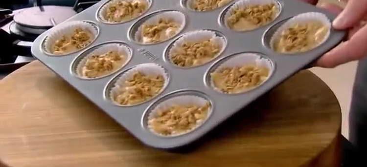 send the form to the oven