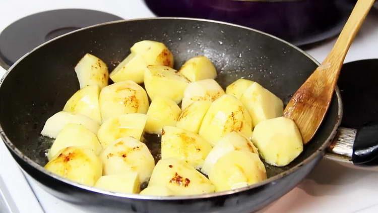 fry potatoes
