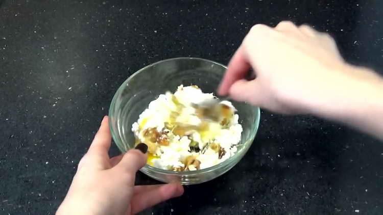 with a whisk mix the filling