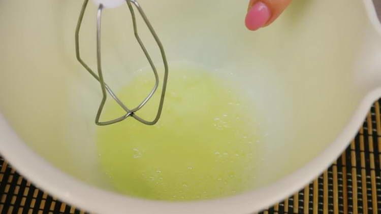 beat the protein with a mixer