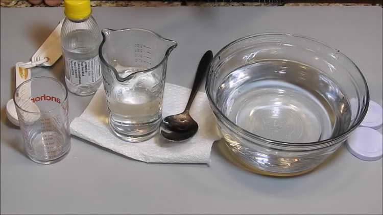 how to dilute acetic acid