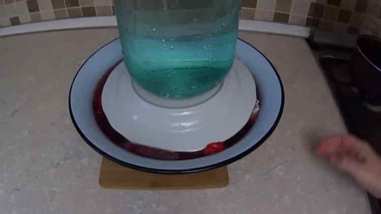 Funky Georgian cabbage is ready