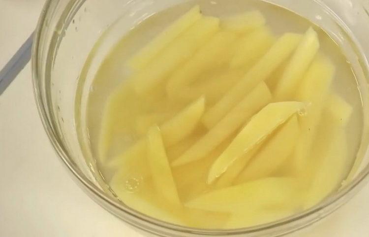 soak potatoes