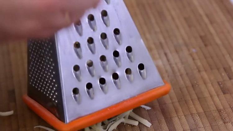 grate cheese