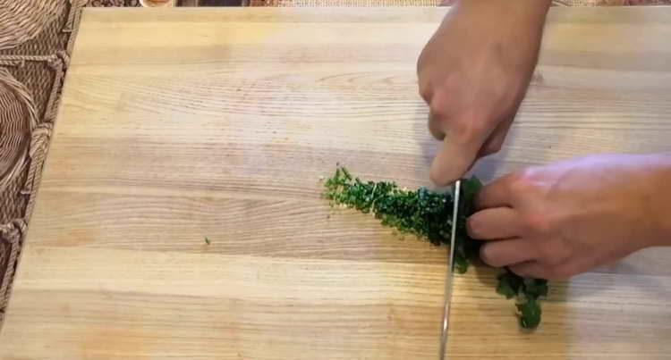 send greens to the salad