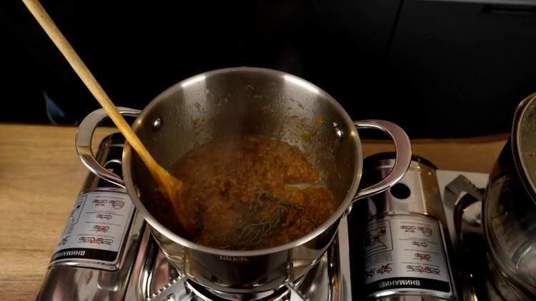 add spices to the onion