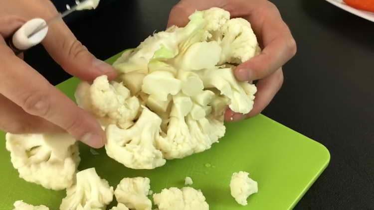chopped cauliflower