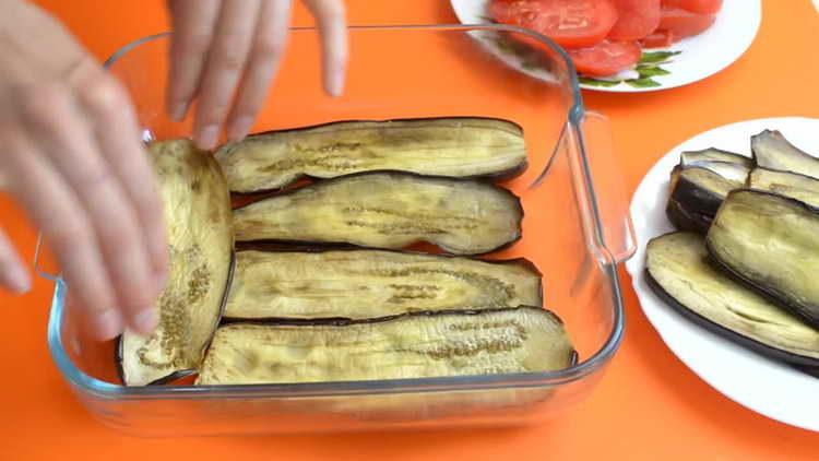 put eggplant in a mold