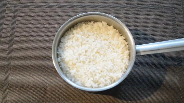 Boil rice