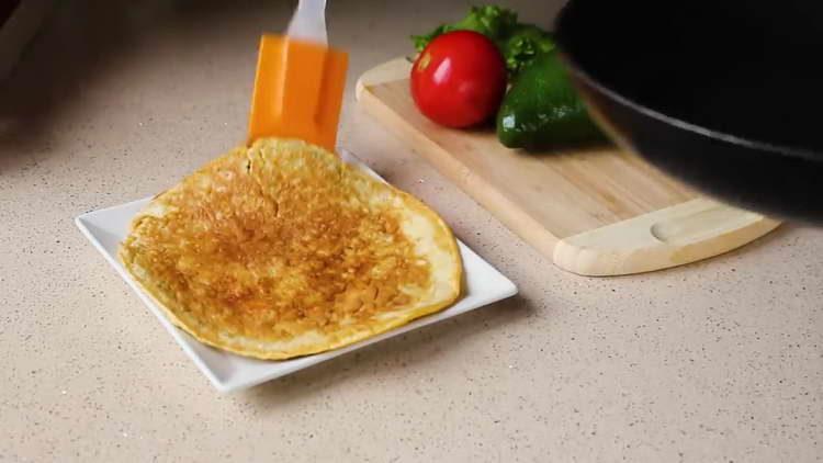 we put oatmeal on a plate