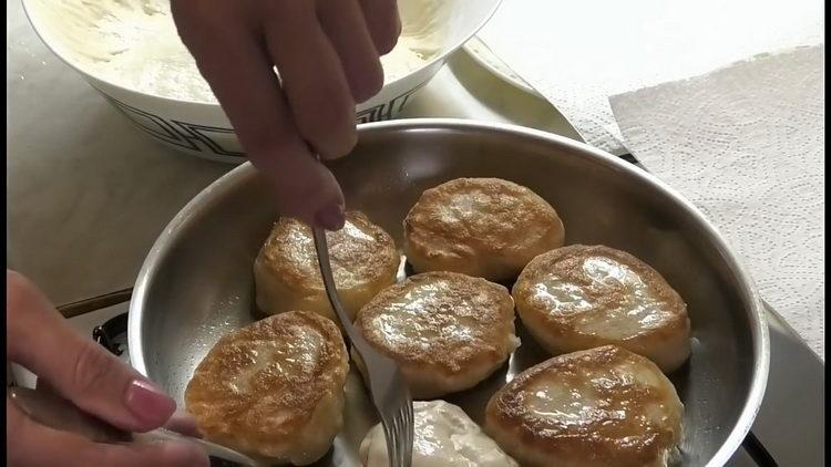 Step by step recipe with yeast