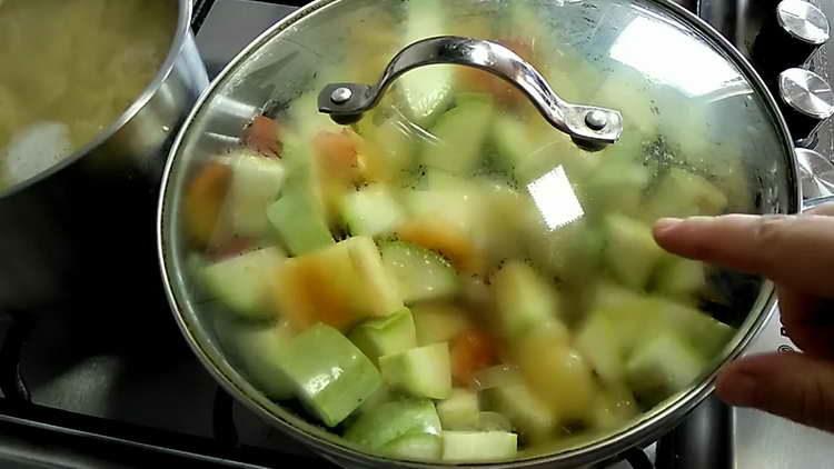 add spices to the pan