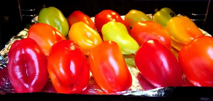 send pepper to the oven