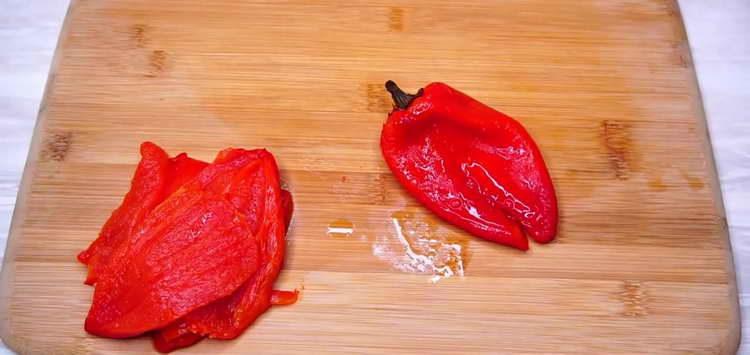 remove seeds from pepper