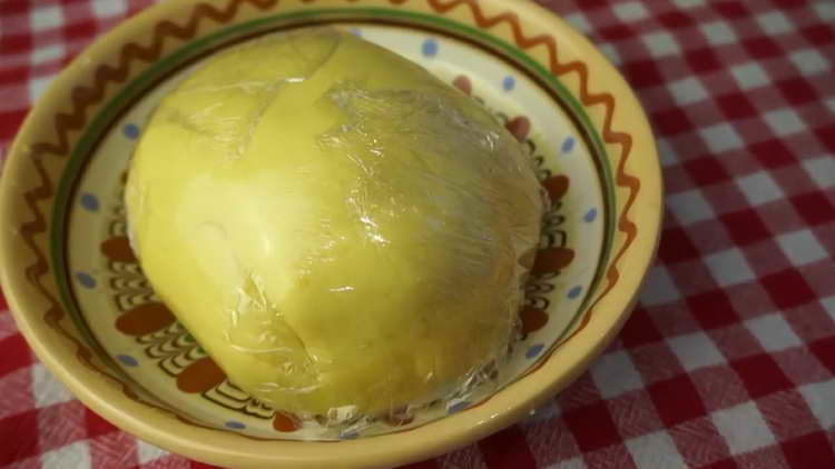 send the dough to the refrigerator