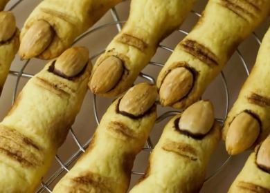 Halloween Ideas - Cookies Witch's Fingers🥖