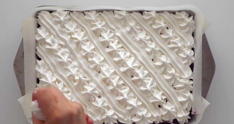 send the pie to the oven