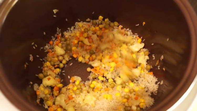 send green peas to the slow cooker