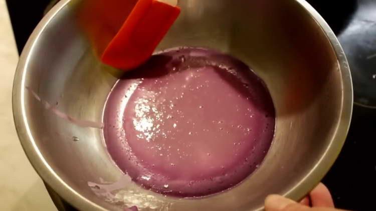 put the dough in a water bath