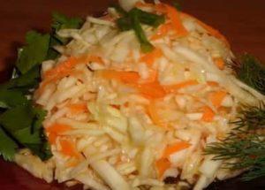 Crispy and incredibly daily cabbage - a simple recipe