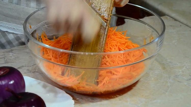 grate carrots