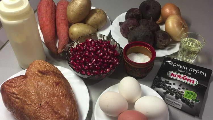 boil vegetables and eggs