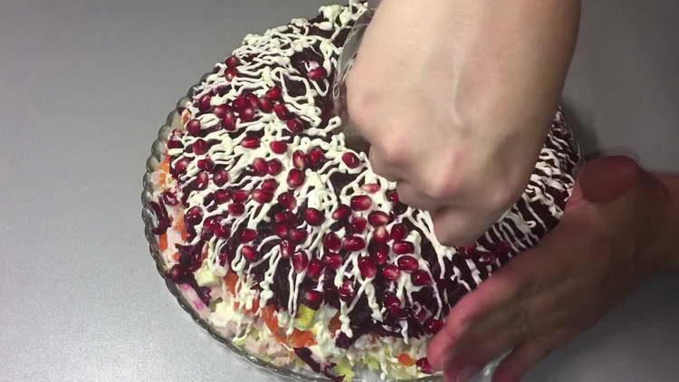 sprinkle with pomegranate