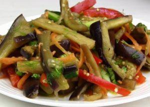 prepare delicious eggplant spicy salad