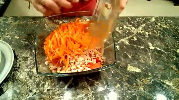 combine the ingredients