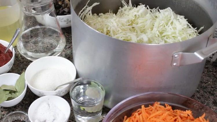 How to cook hodgepodge with mushrooms for the winter