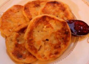we prepare tender cottage cheese pancakes in the oven
