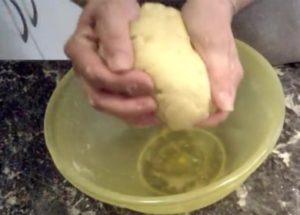 preparing the perfect dough for the chicken coop