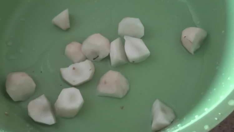 clean Jerusalem artichoke