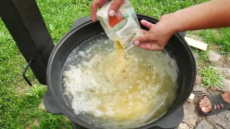 send potatoes to the cauldron