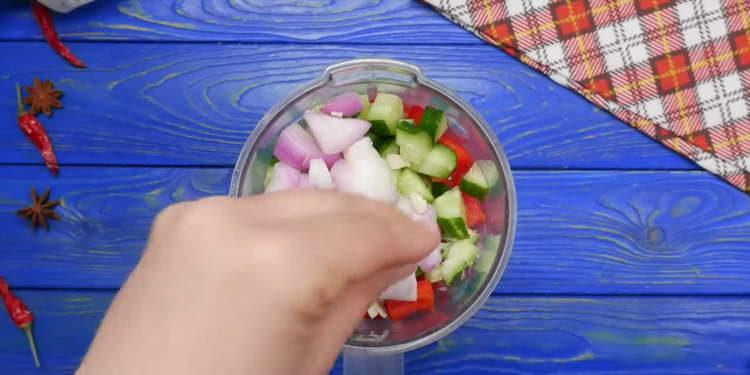 salt and pepper vegetables