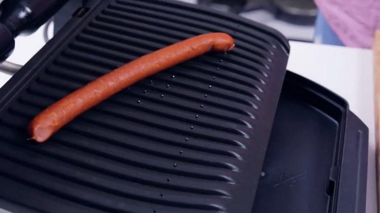 preparation of sausages