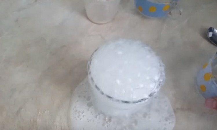 Add soda last, pop the brow.