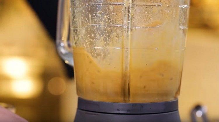 Beat everything until foam.