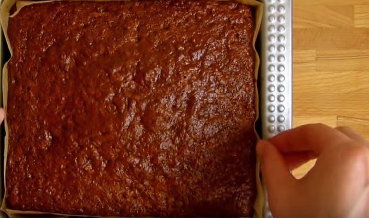 Such baking is baked for 40 minutes.