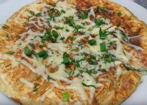 Incredibly tasty and satisfying scrambled eggs in pita bread: we cook according to a step by step recipe with a photo.