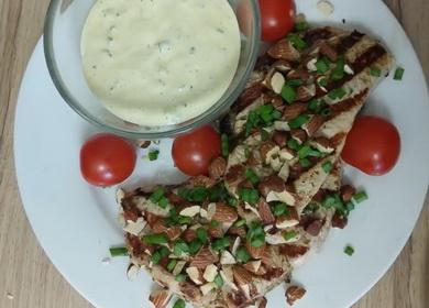 Grilled turkey steaks 