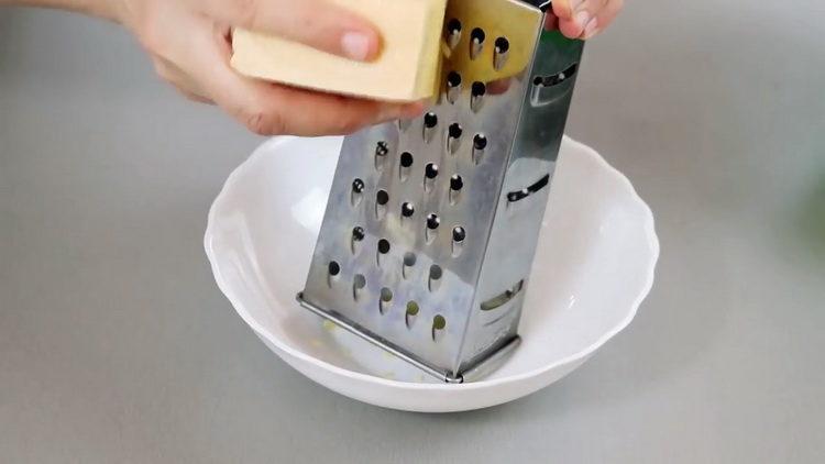 grate cheese