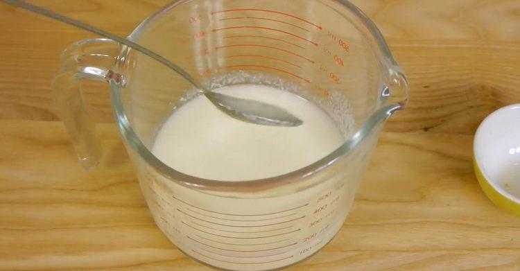 prepare liquid ingredients