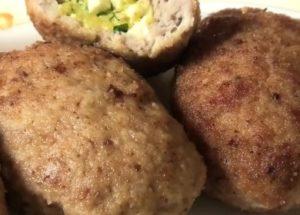 delicious zrazy with cheese