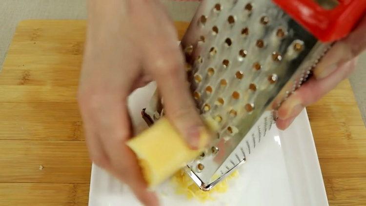 grate cheese