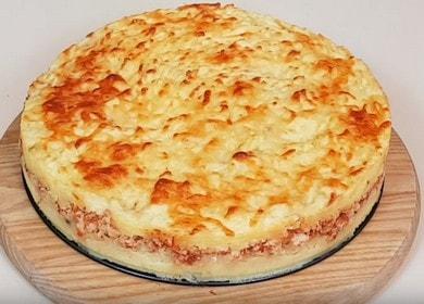 Ная Delicious potato casserole  with chicken